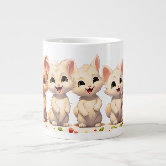 Happy New Year Jumbo-Tasse (Vorderseite)