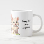 Happy New Year Jumbo-Tasse (Rechts)