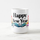 Happy New Year Kaffeetasse (Mittel)