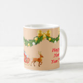 Happy New Year Kaffeetasse (VorderseiteRechts)