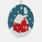 Happy New Year Keramik Ornament (Rechts)