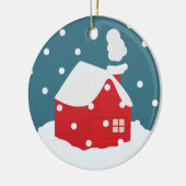 Happy New Year Keramik Ornament (Links)