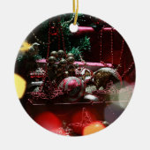 Happy New Year Keramik Ornament (Vorne)