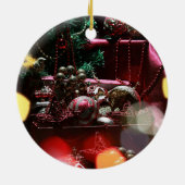 Happy New Year Keramik Ornament (Hinten)