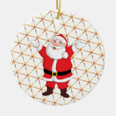 Happy New Year Keramik Ornament (Vorne)