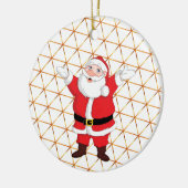 Happy New Year Keramik Ornament (Links)