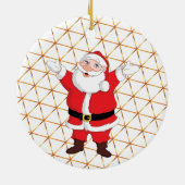 Happy New Year Keramik Ornament (Hinten)