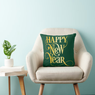Happy New Year Kissen