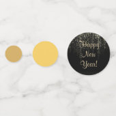 Happy New Year Konfetti (Rückseiten)