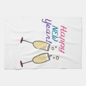 Happy New Year Küchentuch (Horizontal)