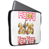 Happy New year  Laptopschutzhülle (Vorne Rechts)