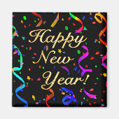 "Happy New Year!" Magnet (Vorne)