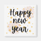 Happy New Year Magnet (Vorne)