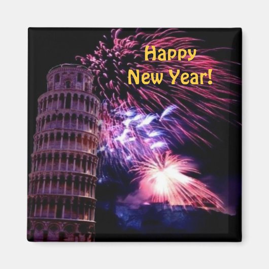 Happy New Year Magnet (Vorne)