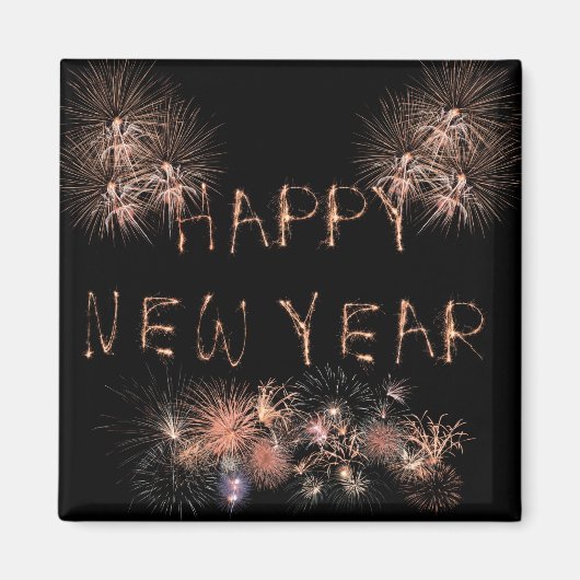 Happy New Year Magnet (Vorne)