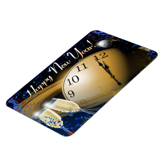 Happy New Year Magnet (Linke Seite)