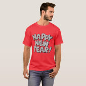 Happy New Year Man's T Shirt (Vorne ganz)