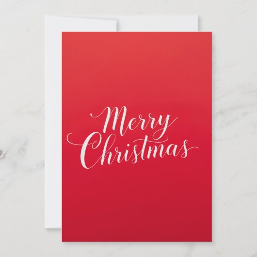 Happy New Year Merry Christmas Holiday Season Card (Vorderseite)
