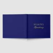 Happy New Year Merry Christmas Holiday Season Gästebuch (Voll)