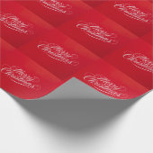 Happy New Year Merry Christmas Holiday Season Geschenkpapier (Ecke)