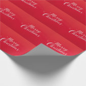 Happy New Year Merry Christmas Holiday Season Geschenkpapier (Ecke)