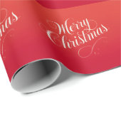 Happy New Year Merry Christmas Holiday Season Geschenkpapier (Rolleneckpunkt)