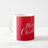 Happy New Year Merry Christmas Holiday Season Kaffeetasse (Vorderseite Links)