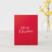 Happy New Year Merry Christmas Holiday Season Karte (Gelbe Blume)