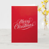 Happy New Year Merry Christmas Holiday Season Karte (Gelbe Blume)