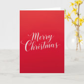 Happy New Year Merry Christmas Holiday Season Karte (Gelbe Blume)