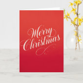 Happy New Year Merry Christmas Holiday Season Karte (Gelbe Blume)