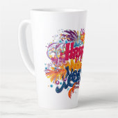 Happy New Year Milchtasse (Linke Ecke)