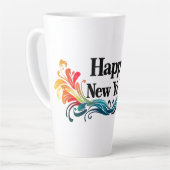 Happy New Year Milchtasse (Linke Ecke)