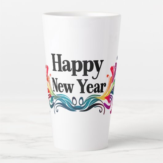 Happy New Year Milchtasse (Vorderseite)