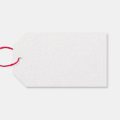 Happy New Year | Minimalistischer sauberer, neutra Geschenkanhänger (Rückseite Horizontal)