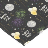 Happy New Year Mittelgroßer Tischläufer (Ecke)