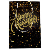 Happy New Year Mittlere Geschenktüte (Vorderseite)
