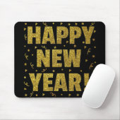 Happy New Year Mousepad (Mit Mouse)