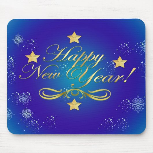 Happy New Year Mousepad (Vorne)