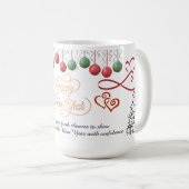 Happy New Year Mug – Premium Celebration design Kaffeetasse (VorderseiteRechts)