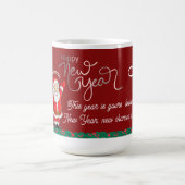 Happy New Year Mug – Premium Celebration Design Kaffeetasse (Mittel)