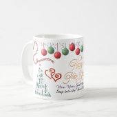 Happy New Year Mug – Premium Celebration Design Kaffeetasse (Vorderseite Links)