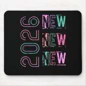 Happy New Year New Grace New Praise 2026 New Year' Mousepad (Vorne)