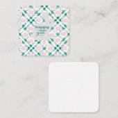 Happy New Year Note Card Mitteilungskarte (Vorne/Hinten)