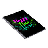 Happy New Year Notizblock (Rechte Seite)