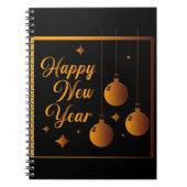 Happy New Year Notizblock (Vorderseite)