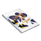 Happy New Year Notizblock (Rechte Seite)