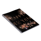 Happy New Year Notizblock (Rechte Seite)