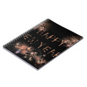 Happy New Year Notizblock (Linke Seite)