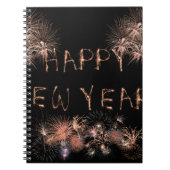Happy New Year Notizblock (Vorderseite)